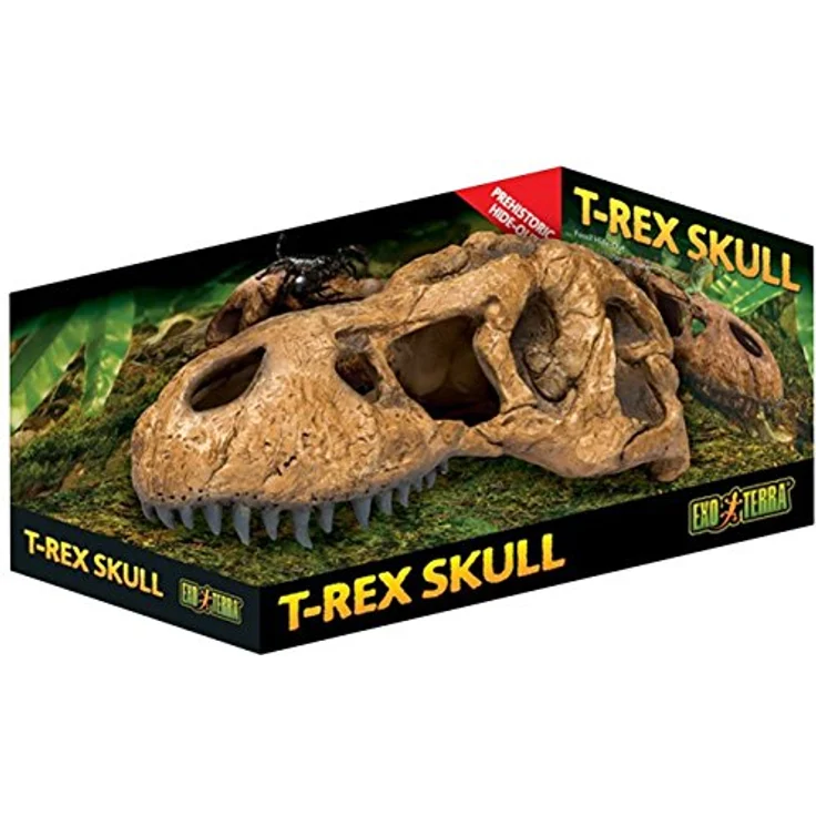 Exo Terra Terrariendeko Landschildkröten Höhle, realistisches Kieseldesign für Schutz und ideales Mikroklima – Bild 1