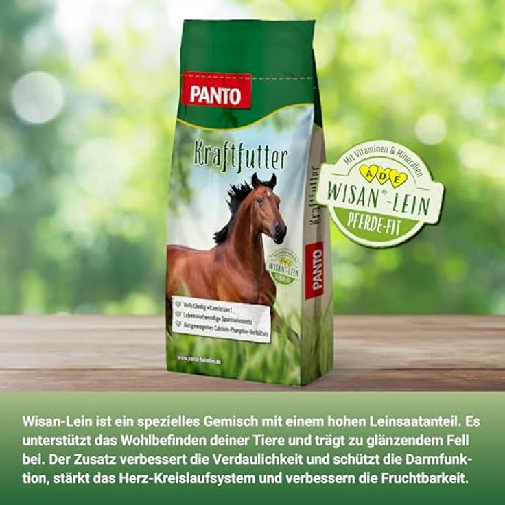 PANTO Formel A Pferdefutter 25 kg – Allroundpellet für Krippenfütterung, 5mm Pelletfutter mit wichtigen Vitaminen & Spurenelementen – Bild 5