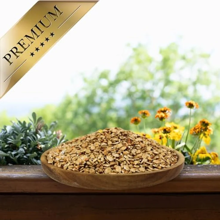 Lyra Pet® Fettfutter Basic 25 kg, Ganzjahres Wildvogelfutter für Wildvögel, kalorienreiches Streufutter, energiereich für Sommer & Winter, ideal für Körnerfresser, naturbelassen und ohne Zusatzstoffe – Bild 4