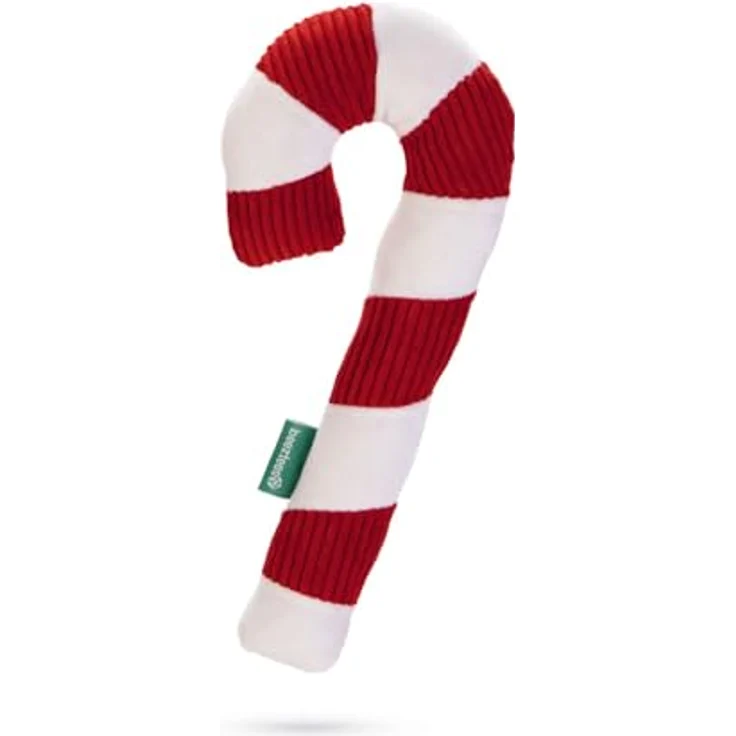 Beeztees Weihnachtsspielzeug I Plüsch Zuckerstange I Xmas / Weihnachten I 33 cm – Bild 2
