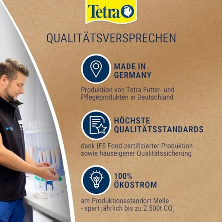 Tetra Tablets TabiMin, Futtertabletten für bodenfressende Fische, Multipack 3 x 275 Tabletten (255 g), langsame Auflösung, ohne Farbstoffe, mit Shrimps – Bild 9