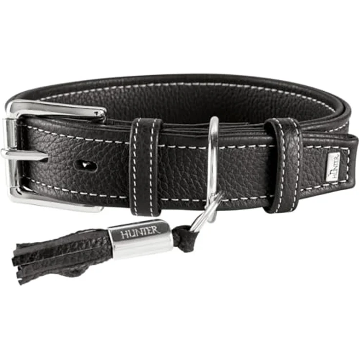 Hunter Hunde-Halsband Cannes schwarz L – Bild 2