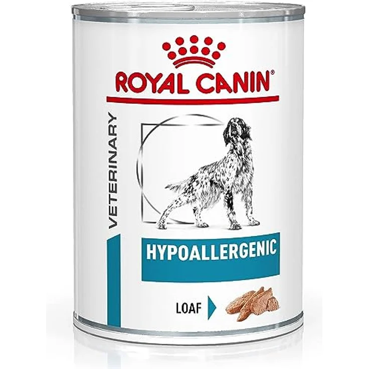 Royal Canin Veterinary Hypoallergenic Mousse, Diät-Alleinfuttermittel für ausgewachsene Hunde, 12 x 400 g, mit hydrolysiertem Protein zur Unterstützung der Hautbarriere – Bild 1