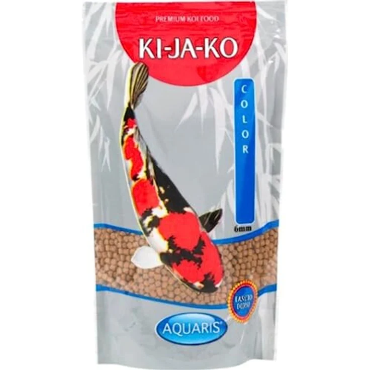 KI-JA-KO Color Koifutter 3 kg / 6 mm, mit Carotinoiden und Astaxanthin, fördert Pigmentierung und Vitalität – Bild 1