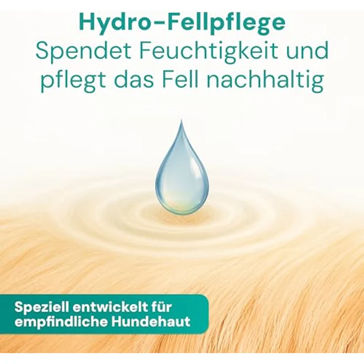 Emmi-pet Hundeshampoo 2in1 Feuchtigkeit Natur 250 ml – pH-neutral, mit Aloe Vera & Kräuterextrakten, pflanzliche Formel für sensible Hunde & Welpen, sanfte Reinigung & Fellpflege – Bild 3