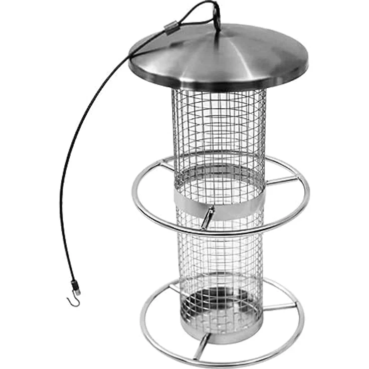 Futterstation Vogelfutter Stationen Vogelfutterstation 2 Sitzringen 14 x 27,5 cm – Bild 4