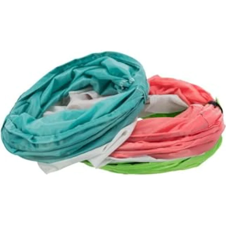 Trixie 62791 Spieltunnel für Kaninchen, stabiler Spiralfeder-Tunnel aus hochwertigem Nylon, 4 Eingänge, 3 × ø 18 × 47 cm – Bild 5