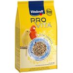 Vitakraft Pro Vita, Kanarienvogel Futter mit Getreide, Karotten und Paprika, 800g, zuckerfrei und ohne Konservierungsstoffe