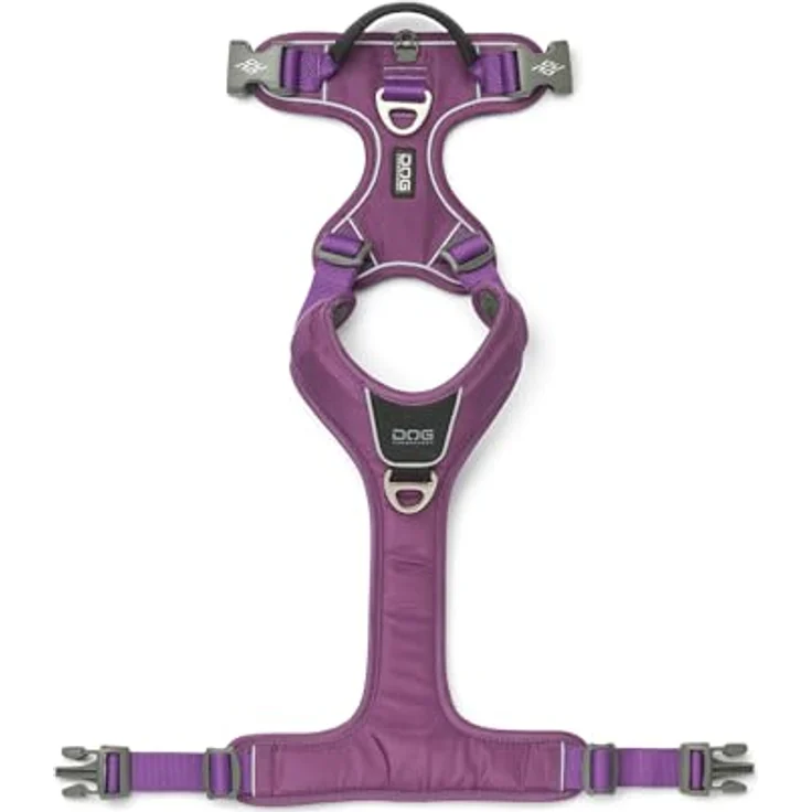 DOG Copenhagen Comfort Walk Pro Hundegeschirr, ergonomisches Design, reflektierendes Material, Purple Passion, Größe XS – Bild 4