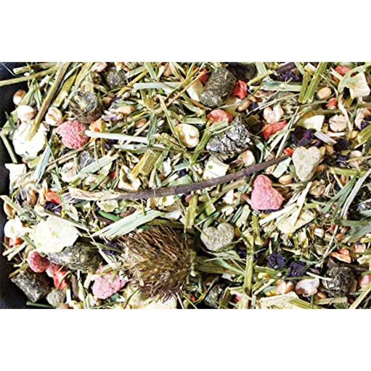 JR FARM Degu-Schmaus 10 kg, Naturfutter für Degus mit hohen Rohfasergehalt und ohne Früchte, made in Germany – Bild 2