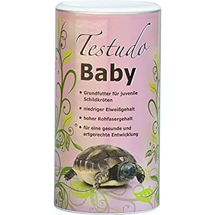 Agrobs Testudo Baby, Grundfutter für Landschildkröten bis 200g, 300g Packung