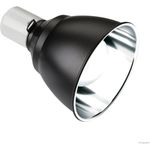 Exo Terra Lampenständer für Reptile und Amphibien, 150 W mit poliertem Kuppelreflektor und 180-cm-Netzkabel