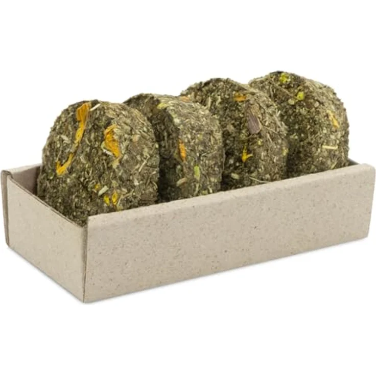 JR Farm Grainless Kräuterolis Löwenzahn-Sonnenblume, 70g, getreidefreier Snack mit Heilkräutern und rohfaserreichen Zutaten – Bild 3
