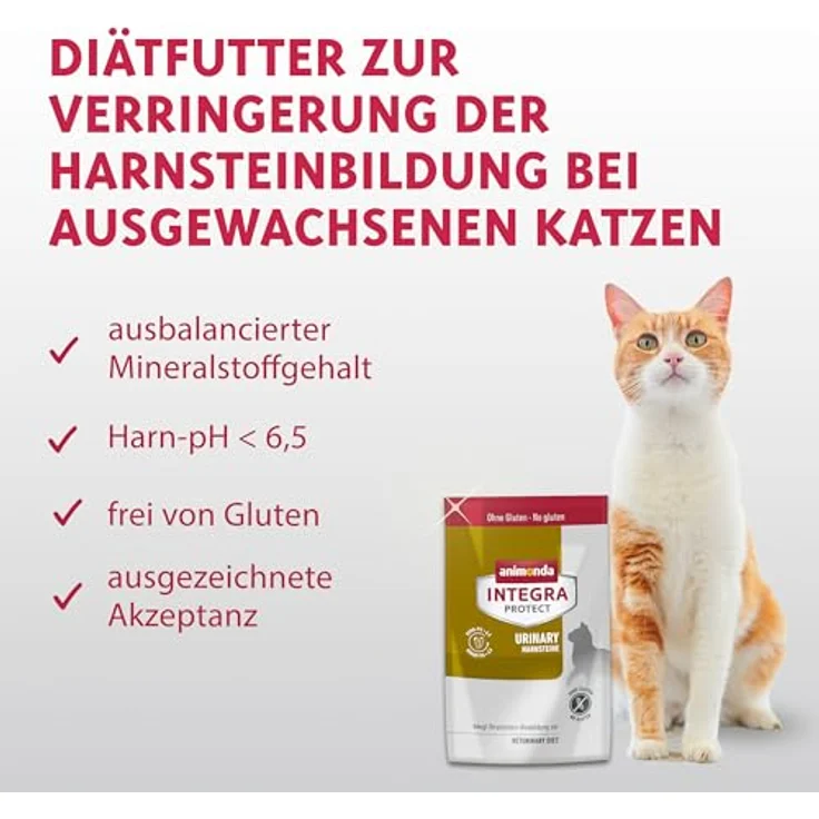 animonda INTEGRA PROTECT Adult Urinary Trockenfutter für Katzen, 1,2kg, ohne Konservierungsmittel, mit Geflügel – Bild 2