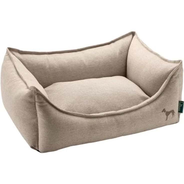 Hunter Hunde-Sofa Livingston beige M – 80x60 cm – Bild 2