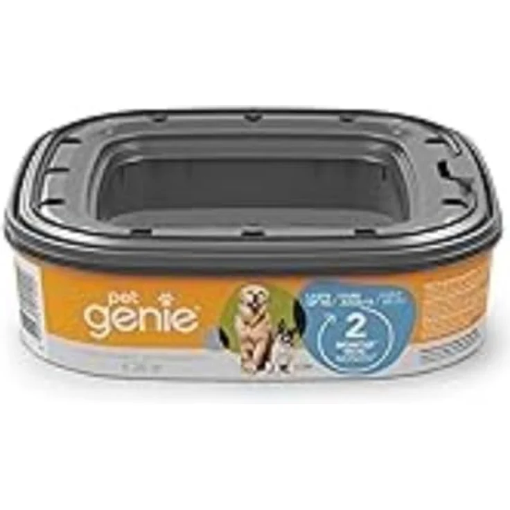Pet Genie Hundetoilette Nachfüllkassetten für Hundekot-Entsorgungssystem, Ultimative Geruchskontrolle, bis zu 2 Monate, flexible Gestaltung – Bild 2