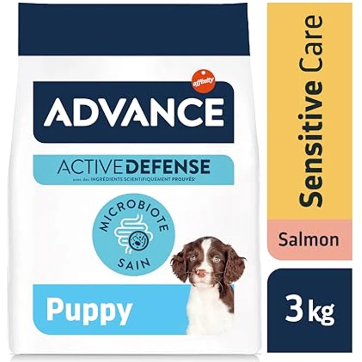 Advance Puppy Sensitive, Hunde-Trockenfutter mit Fisch und Gemüse, 3 kg für optimale Darmgesundheit und gestärktes Immunsystem – Bild 2