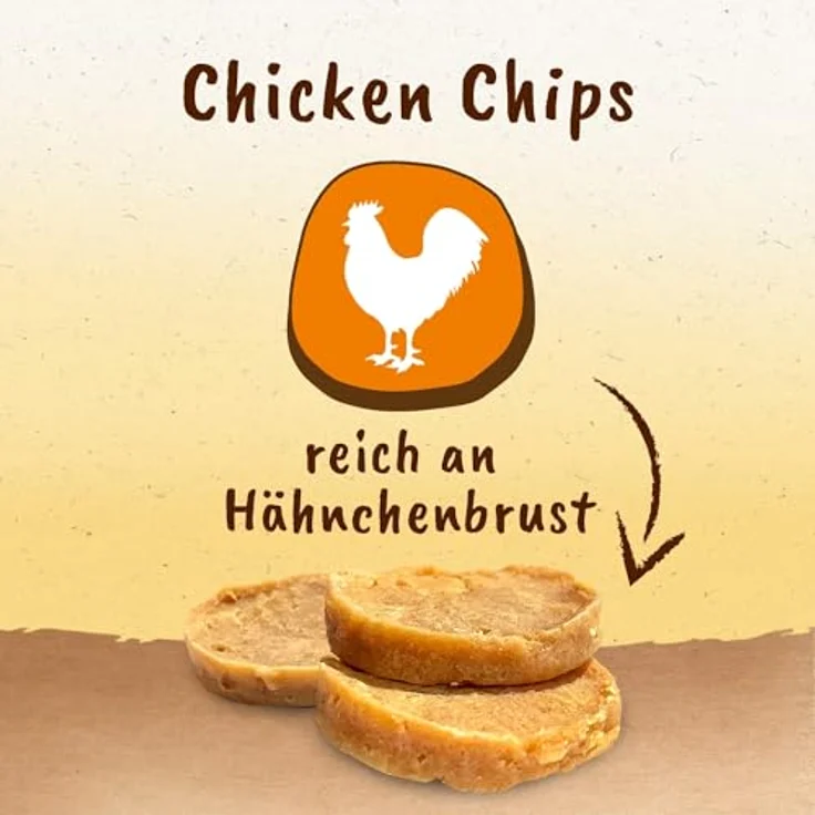 8in1 Tasties Hühnerchips, Hundesnack im Sparpaket, fettarm und glutenfrei, 6 x 85 g – Bild 4