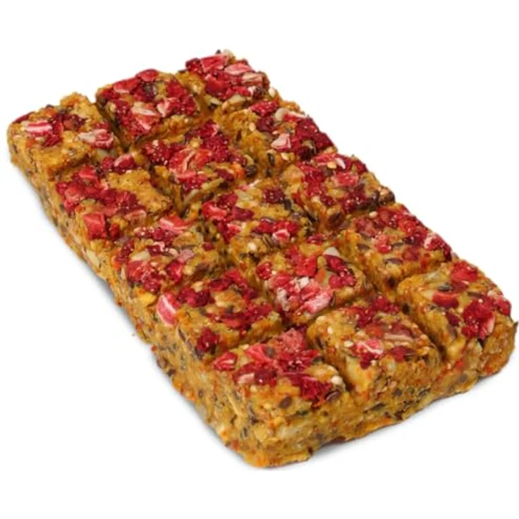 JR Farm Nagolade Nager-Tafel Erdbeere, 125 g, reich an Vitaminen und Rohfaser, für Kleintiere – Bild 2