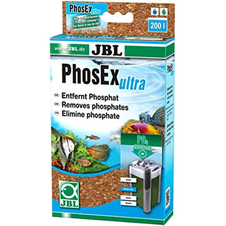 JBL PhosEx ultra, Aquariumfilter für 200 l, 340 g – Bild 2