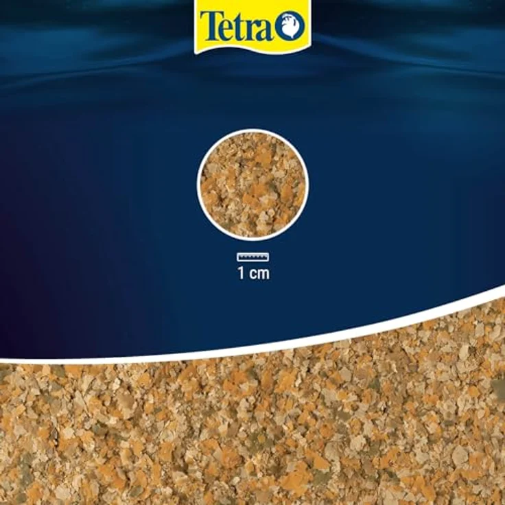 Tetra TetraMin Flakes, Fischfutter in Flockenform für alle Zierfische, ausgewogene Mischung mit lebenswichtigen Vitaminen, 1 L Dose – Bild 2