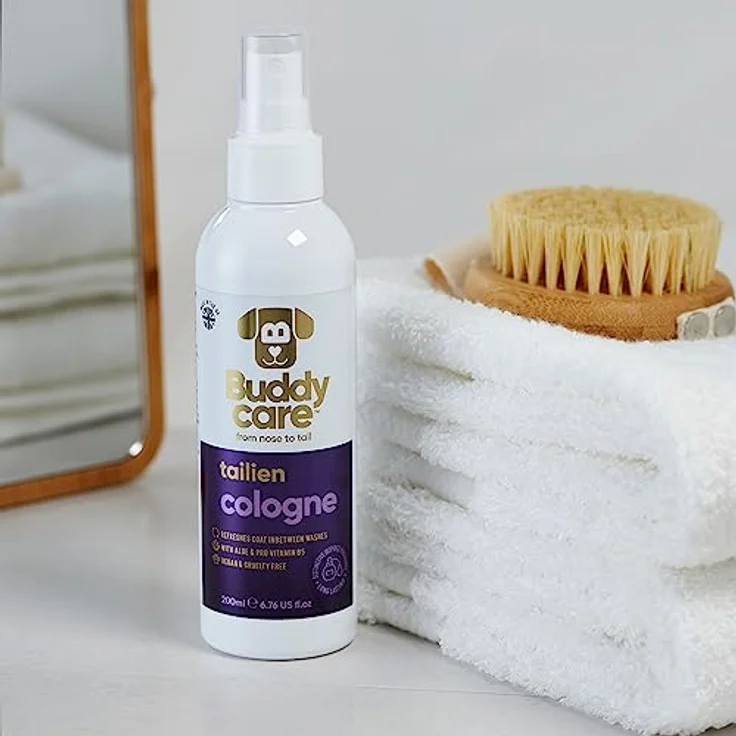 Buddycare TAILIEN Hund-Cologne, Hundeparfüm mit Pro-Vitamin B5 und Aloe Vera, 200 ml, vegan und tierversuchsfrei – Bild 5