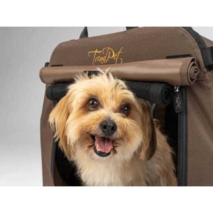 TrendPet TPX60-Pro, Faltbare Hundebox mit Aluminium Rahmen, Sichtschutz und verstärkten Ecken – Bild 5