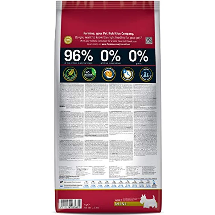 Farmina NundD Pumpkin Dog Huhn, Trockenfutter für kleine Hunde, 7kg – Bild 2