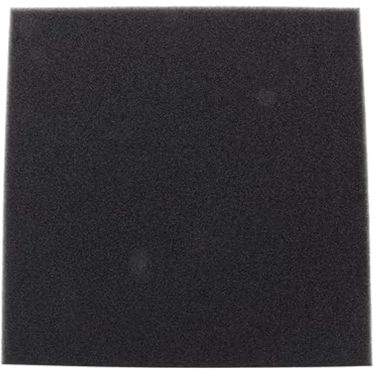 gws Filterschaum Schwarz 30PPI, 50 cm x 50 cm x 5 cm, zuschneidbar für Teich und Aquarium, optimale Feinfilterung und biologische Nachfilterung – Bild 1