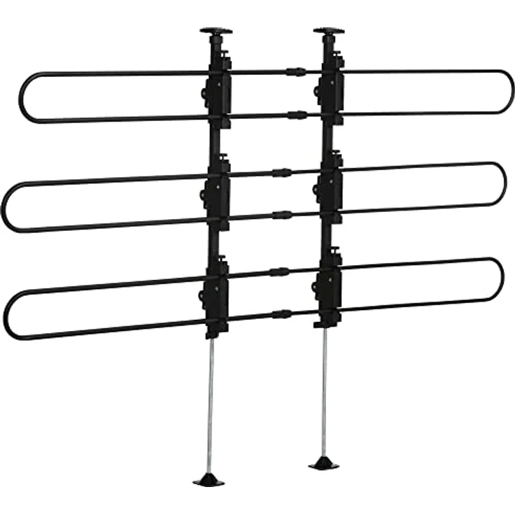 PawHut Hundeschutzgitter Auto, verstellbares Trenngitter aus Stahl für Kofferraum, Maße 89-150 x 76-124 cm, einfach zu montieren – Bild 1