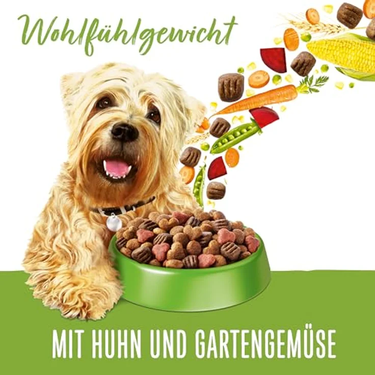 Beneful Wohlfühlgewicht Hundefutter trocken, mit Huhn und Gartengemüse, fettarm mit 20% weniger Fett, 1 x 12kg – Bild 3