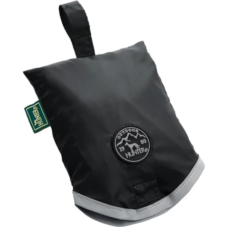 Hunter Hunde-Regenmantel Uppsala Rain schwarz 35 cm – Bild 8