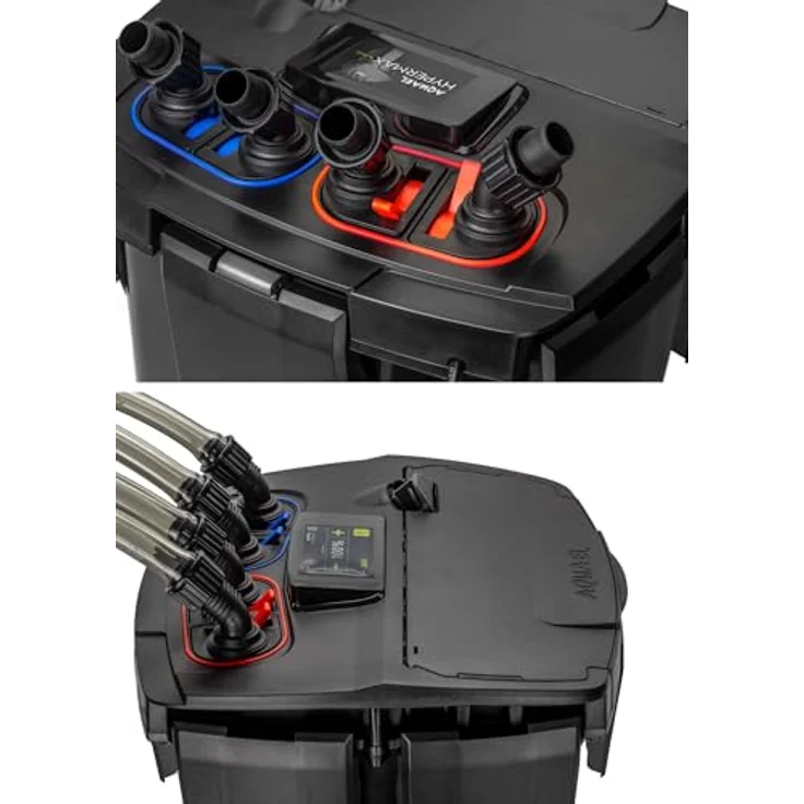 Aquael HYPERMAX 4500 BT, Außenfilter für Süßwasseraquarien 200–1500 l, 4500 l/h, Bluetooth-Steuerung, energieeffizient – Bild 4