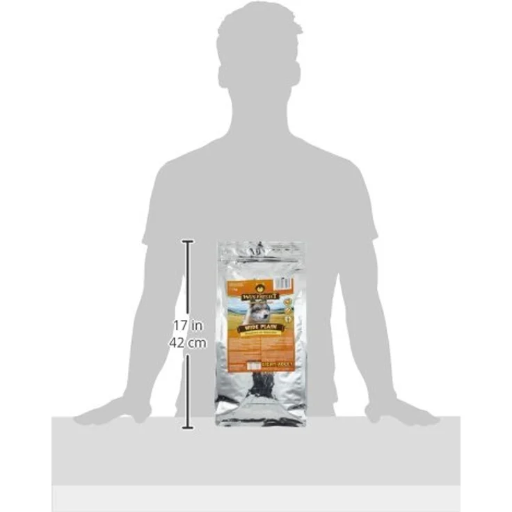WOLFSBLUT Wide Plain Adult Light, fettreduziertes Trockenfutter mit Pferd und Superfoods, getreidefrei, 2kg Beutel – Bild 2