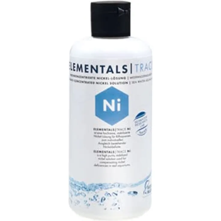 Fauna Marin Elementals Trace NI 250ml, Hochkonzentrierte Nickel-Lösung zur Wasseraufbereitung für Meerwasseraquarien