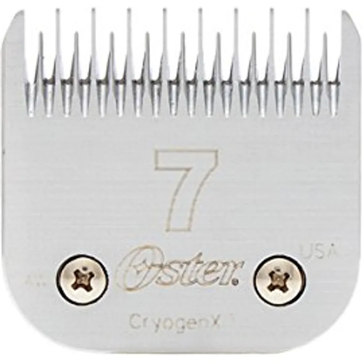 Oster 78919-056 Scherkopf Nummer 7, Länge 3,2 mm, Ersatzklinge für Hundeschermaschinen