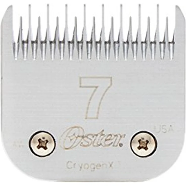 Oster 78919-056 Scherkopf Nummer 7, Länge 3,2 mm, Ersatzklinge für Hundeschermaschinen – Bild 1