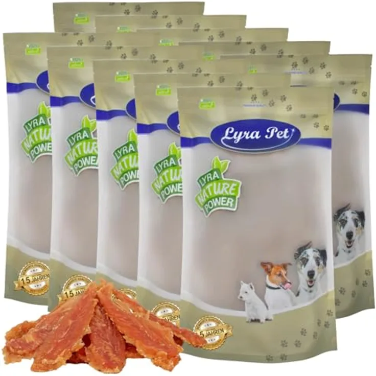 Lyra Pet® Hühnerbrust Soft, 10 kg Kausnack für Hunde, fettarm und gut verträglich