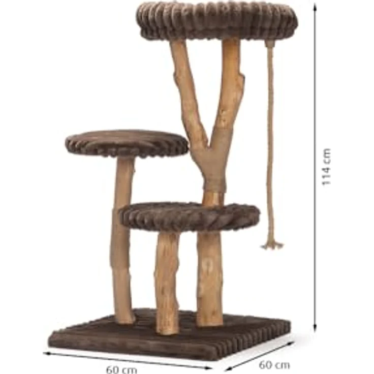 Designed by Lotte Kratzbaum Raja, aus Holz in braun, stilvoll und funktional, für Komfort und Spielspaß – Bild 9