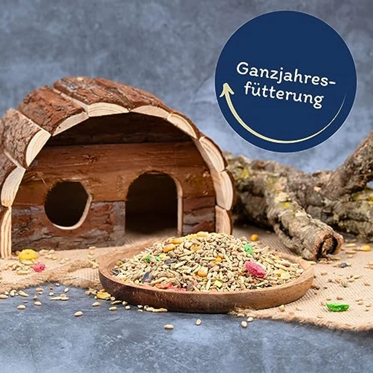 Lyra Pet® Nagerfutter 10 kg, Alleinfutter für Hamster, Mäuse, Ratten, Meerschweinchen & Kaninchen, nährstoffreich und artgerecht – Bild 3