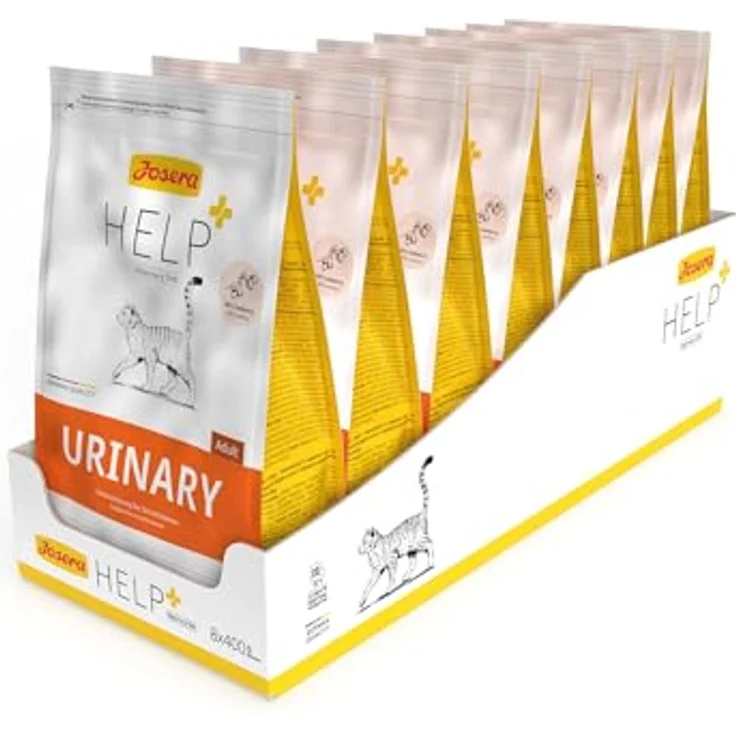 Josera Help Urinary Katze, Trockenfutter zur Förderung eines sauren Harn-pH-Wertes, 400g – Bild 2