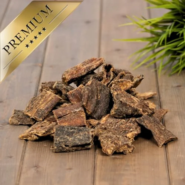 Lyra Pet® Rinderleber Kausnack, 1 kg, luftgetrocknet, proteinreich, fettarm, ideal als Trainingsleckerlis für Hunde – Bild 3