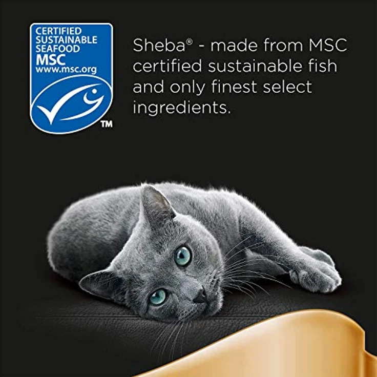 Sheba Multipack Giant-Pack Delikatesse in Gelee, Fisch Variation MSC, 80x85g Portionsbeutel – Bild 6
