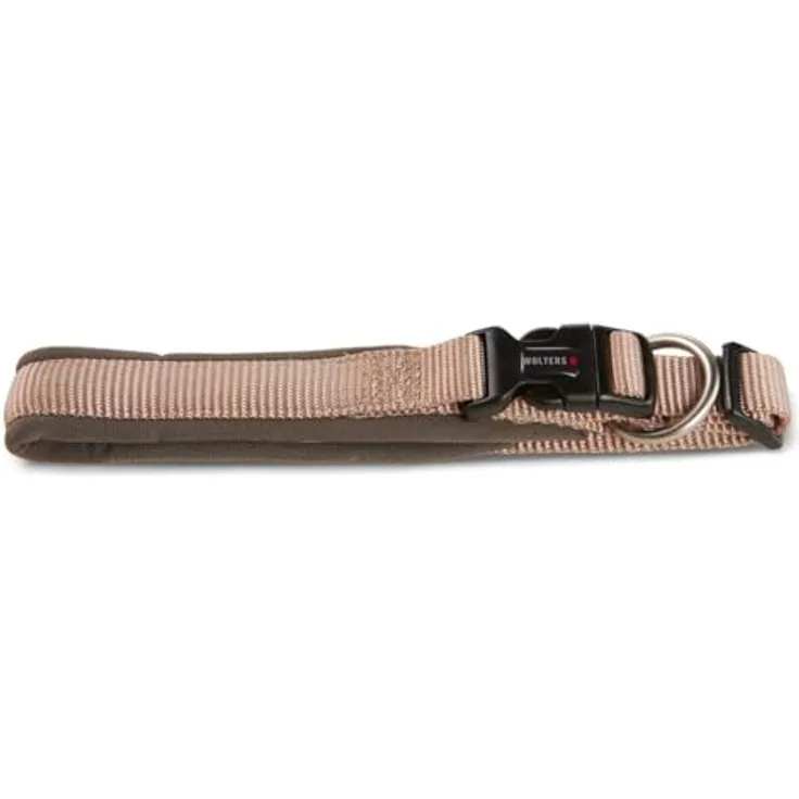 WOLTERS Halsband Professional Comfort, Farbe: champagner/trüffel, Größe: 50-55 cm x 35 mm