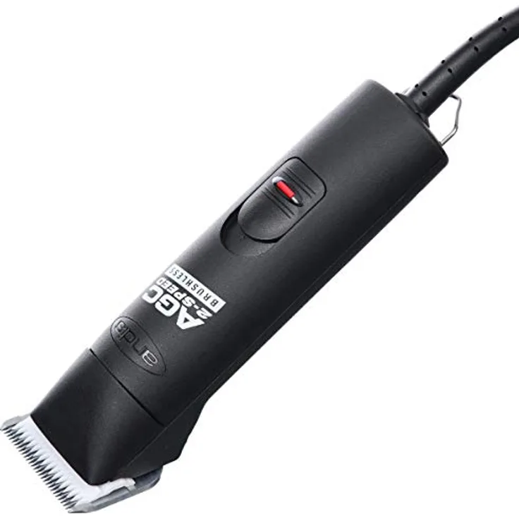 Andis AGC2 / 2 Black Speed GATB, kabellose Hundeschermaschine mit Lithium-Ionen-Akku und 5 Geschwindigkeiten bis 4500 U/min, schwarz