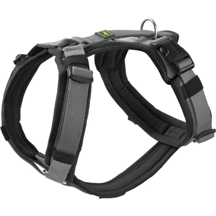 Hunter Norwegergeschirr Maldon Up, Komfortables und reflektierendes Hundegeschirr in Schwarz - Preisvergleich – Bild 2