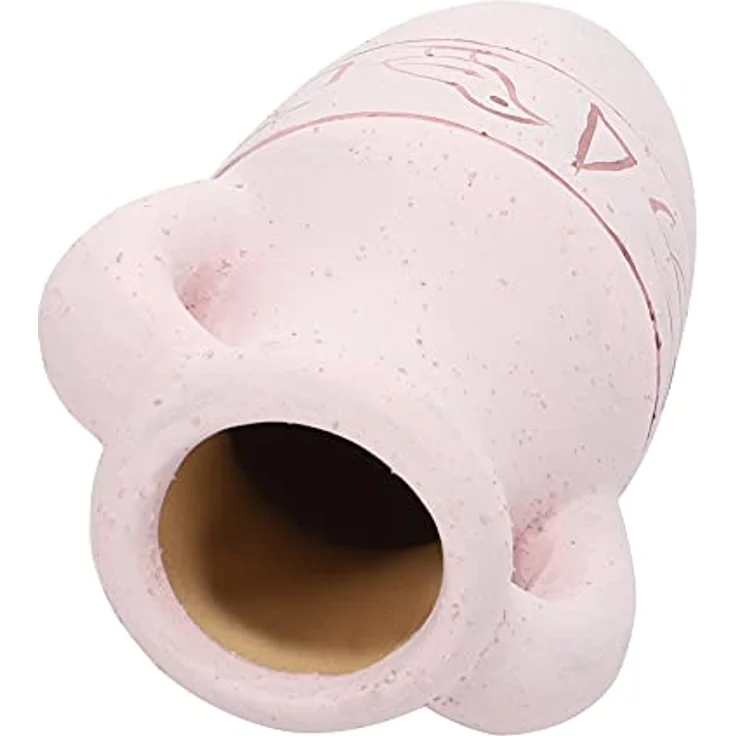 HOBBY Aquariendeko Amphore sand S, natürliche Aquariendekoration mit Versteckmöglichkeiten, 13 cm – Bild 1