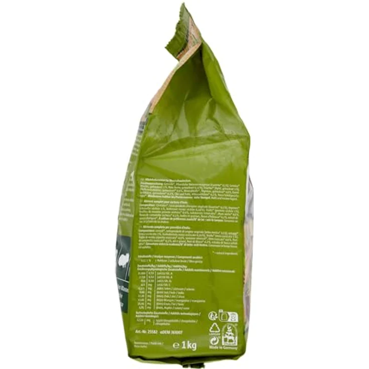 Vitakraft Menü Premium Vital, Natürliche Vollmahlzeit mit Kräuterkomplex für Meerschweinchen, 1 kg - ohne künstliche Farbstoffe oder Zucker, mit Apfel, Kürbis und Rote Beete – Bild 2