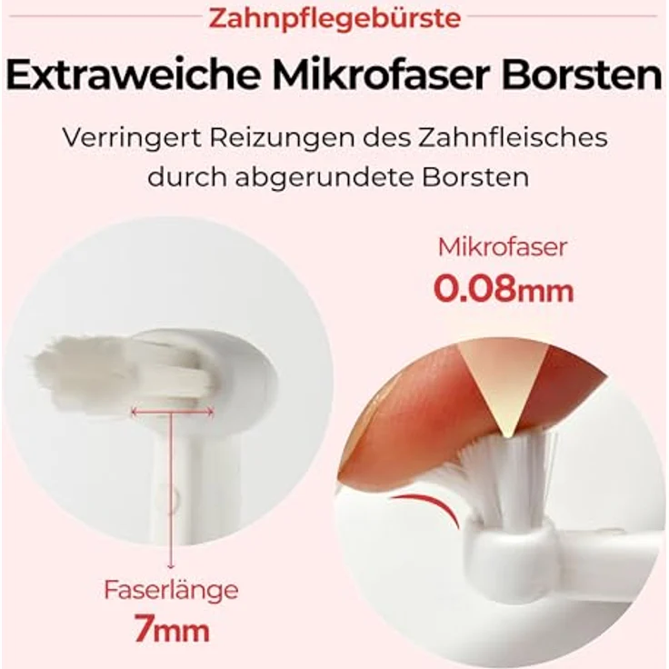 JAYU PET Zahnpflegebürste, weiche Borsten für Hunde und Katzen, ergonomisches Design zur effektiven Zahnsteinentfernung – Bild 4