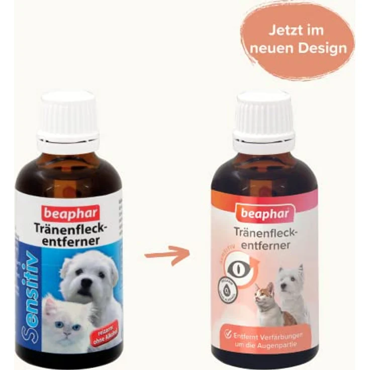 Beaphar Sensitiv Tränenfleckentferner 50 ml – Bild 8